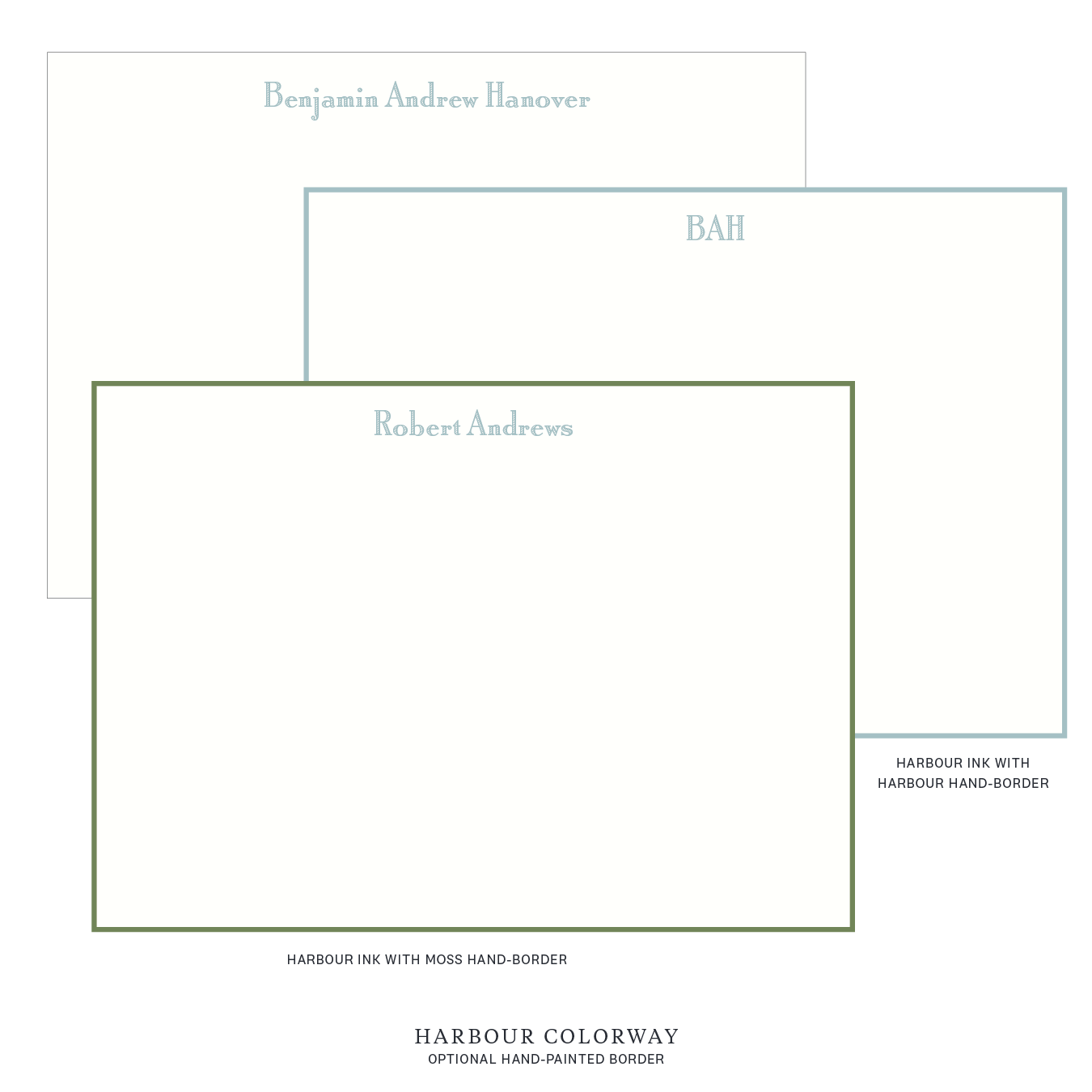 Cambridge Laid Paper Notecard
