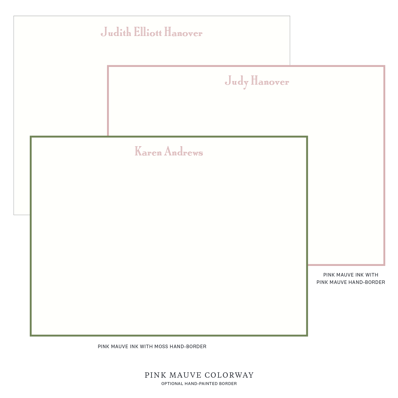 Cambridge Laid Paper Notecard