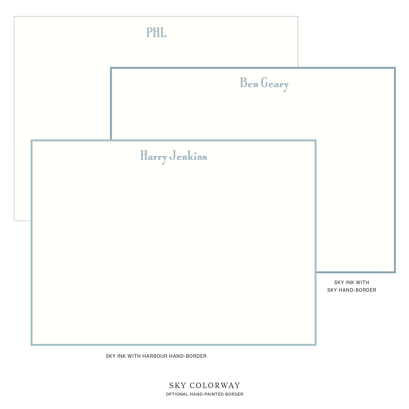 Cambridge Laid Paper Notecard