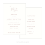 Camden Motif Baby Shower Invitation