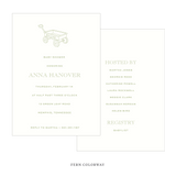Camden Motif Baby Shower Invitation