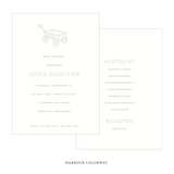 Camden Motif Baby Shower Invitation