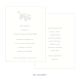 Camden Motif Baby Shower Invitation