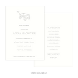 Camden Motif Baby Shower Invitation