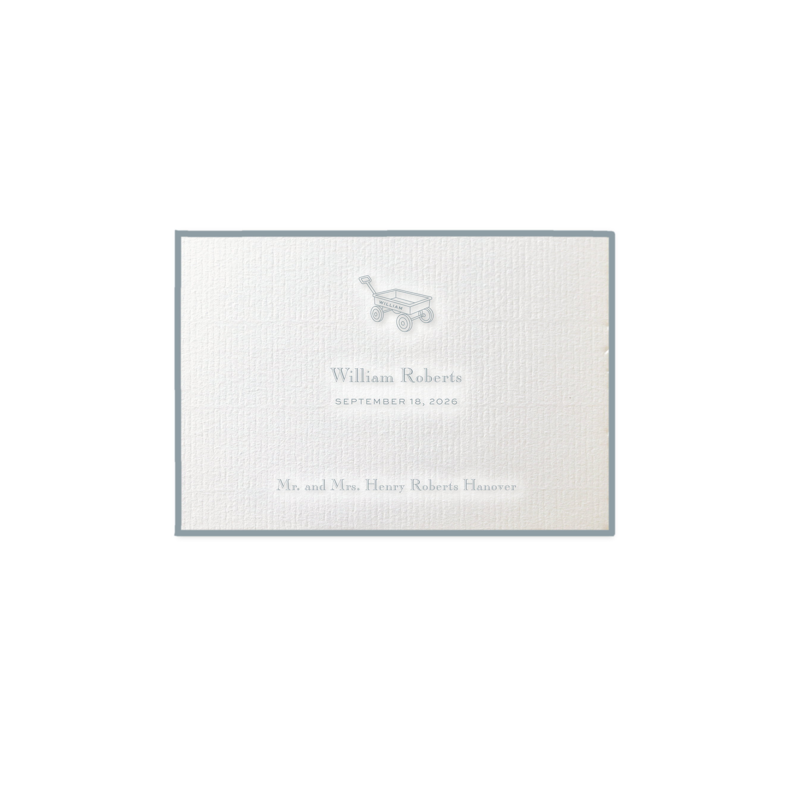 Camden Motif Birth Announcement