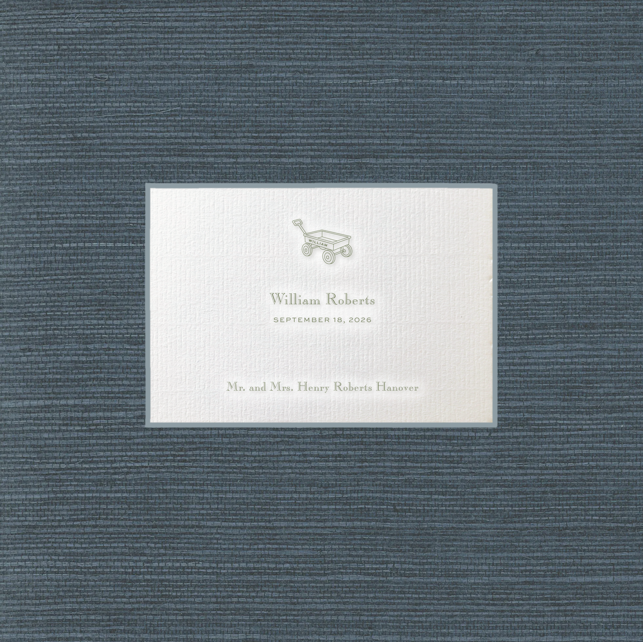 Camden Motif Birth Announcement