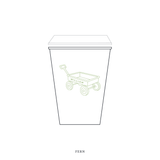 Camden Motif Paper Cup | 12 oz with Lid