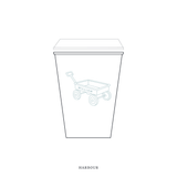 Camden Motif Paper Cup | 12 oz with Lid