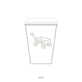 Camden Motif Paper Cup | 12 oz with Lid