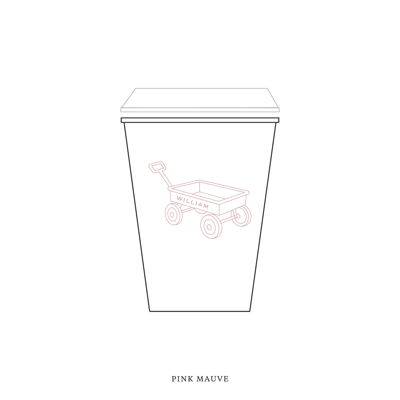 Camden Motif Paper Cup | 12 oz with Lid
