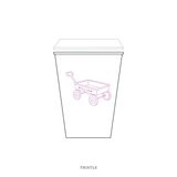 Camden Motif Paper Cup | 12 oz with Lid