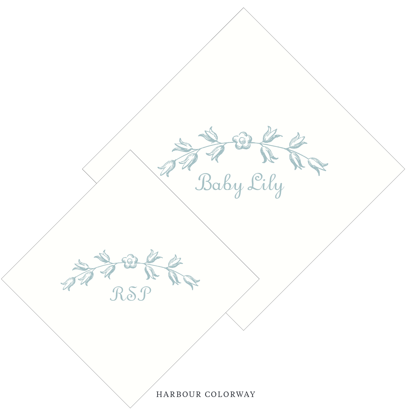 Campbell Motif Cocktail Napkin