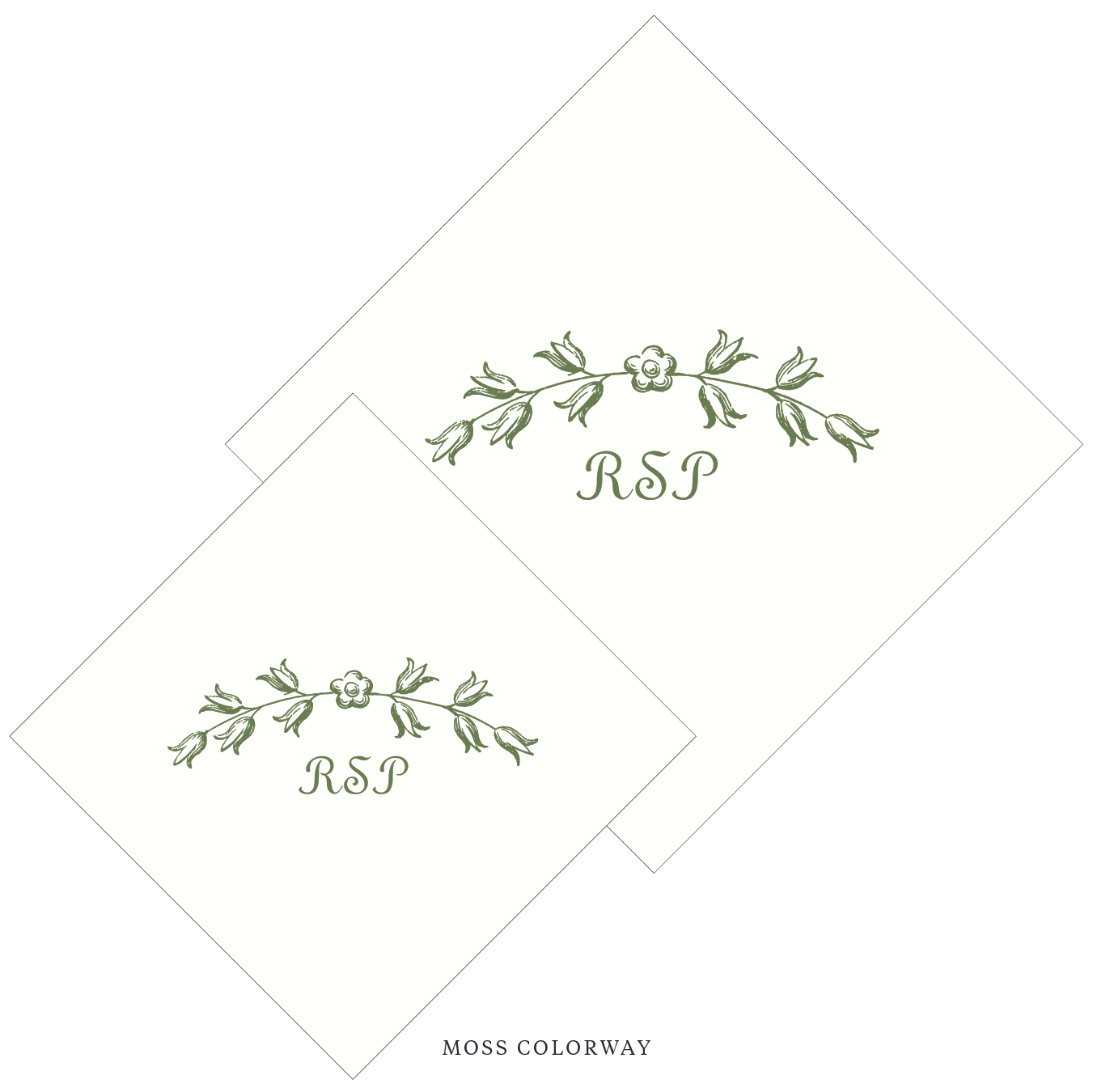 Campbell Motif Cocktail Napkin