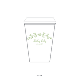 Campbell Motif Paper Cup | 12 oz with Lid