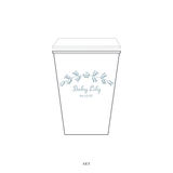 Campbell Motif Paper Cup | 12 oz with Lid