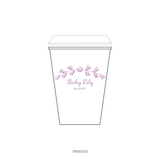 Campbell Motif Paper Cup | 12 oz with Lid
