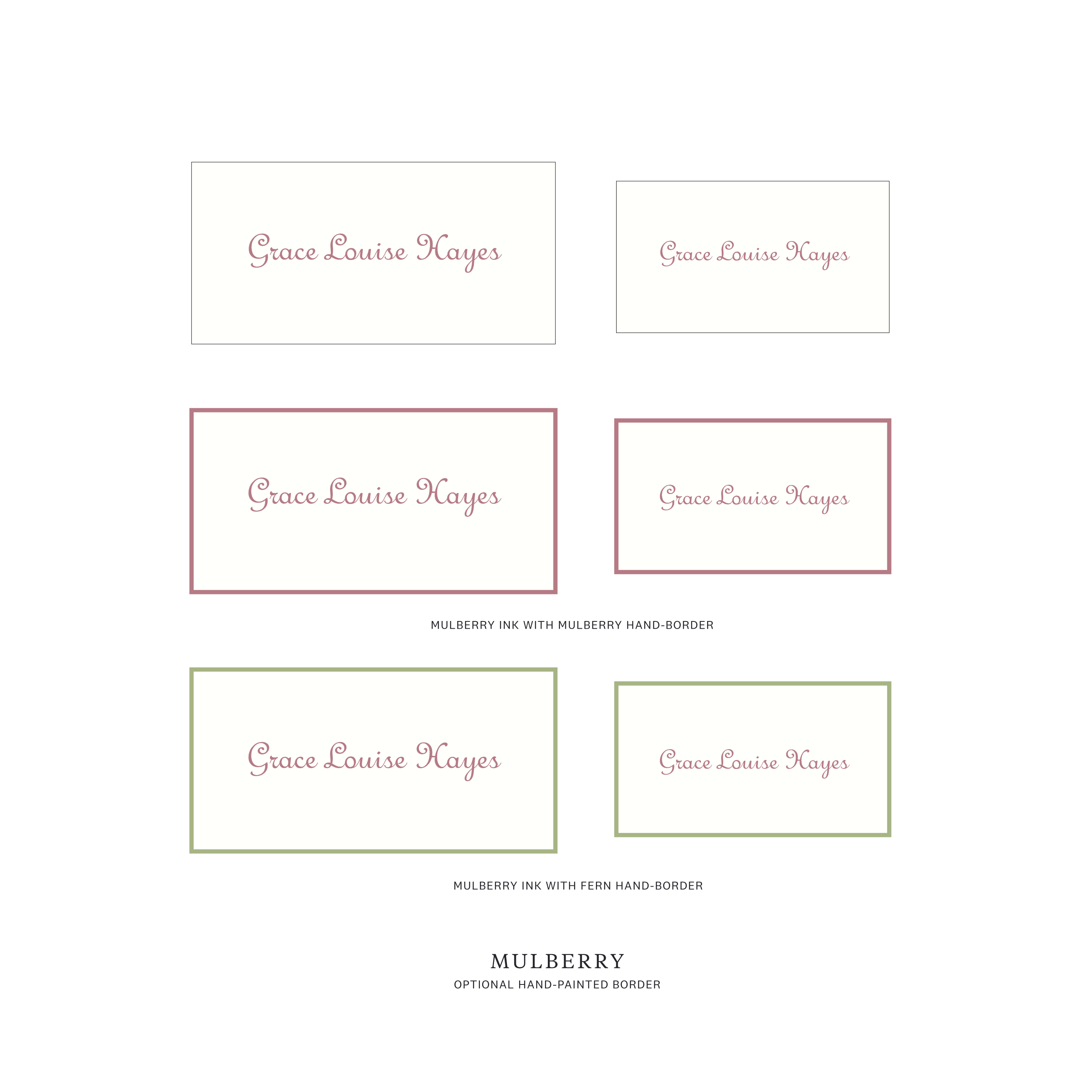 Campbell Laid Paper Gift Enclosures