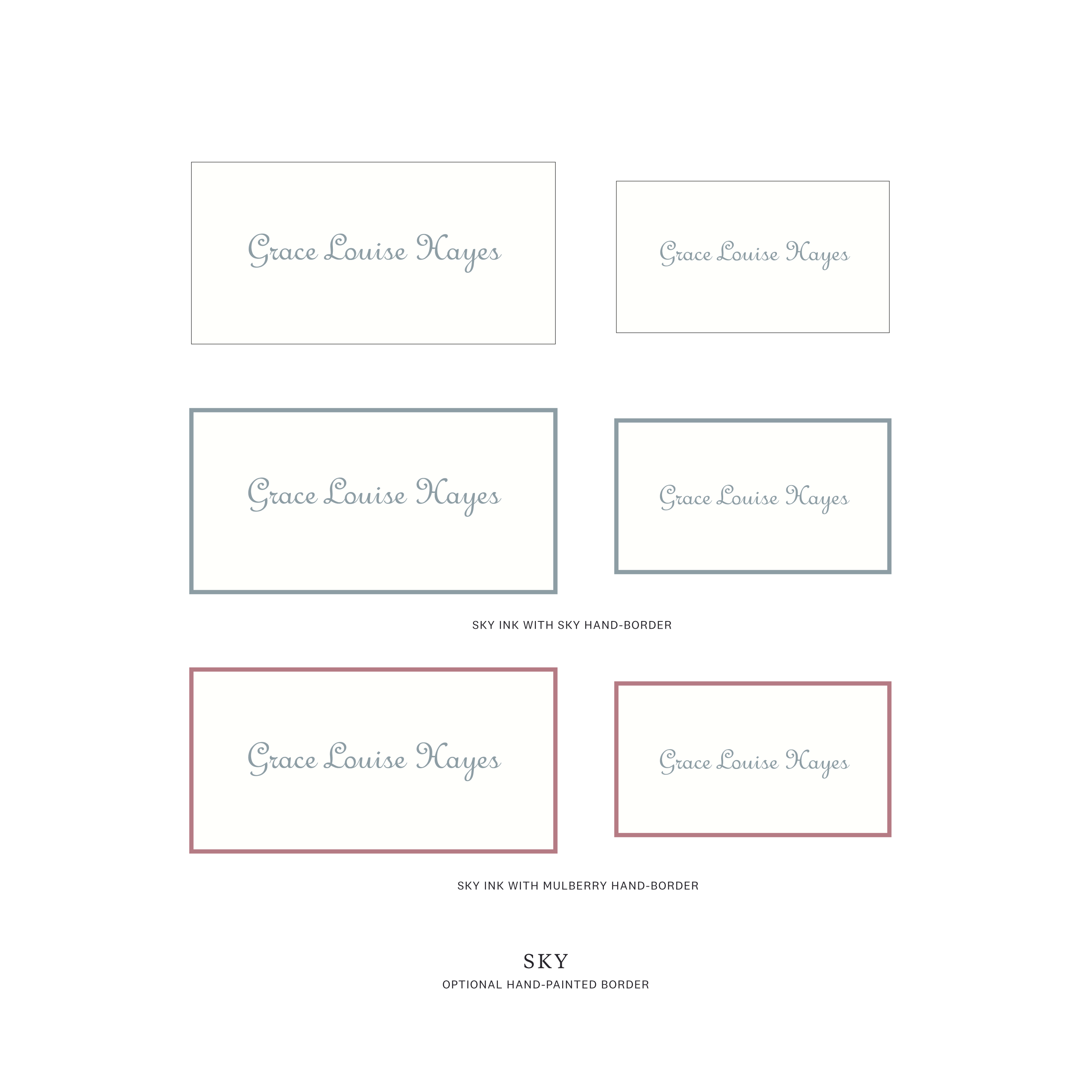 Campbell Laid Paper Gift Enclosures