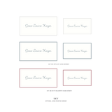 Campbell Laid Paper Gift Enclosures