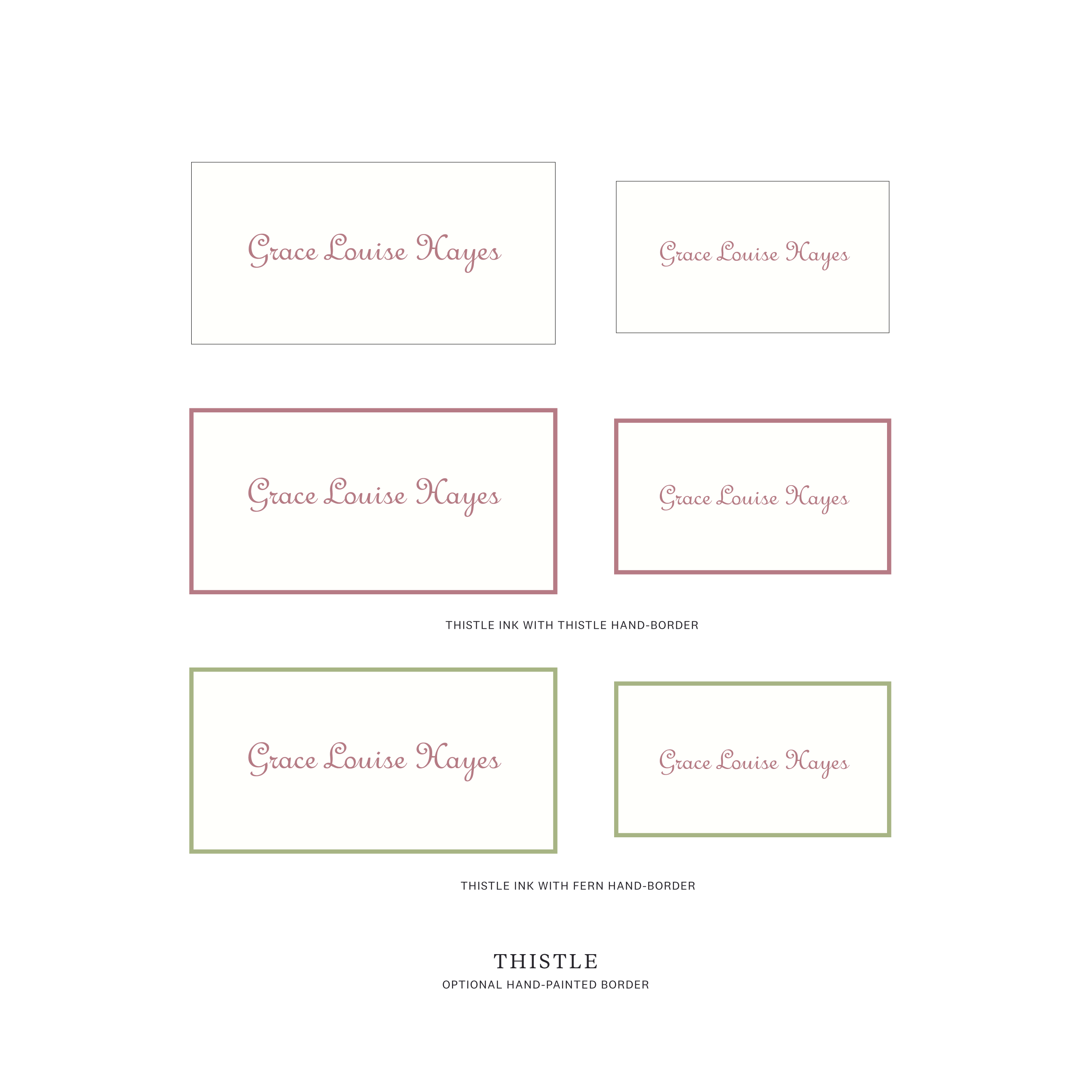 Campbell Laid Paper Gift Enclosures