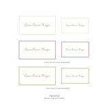 Campbell Laid Paper Gift Enclosures