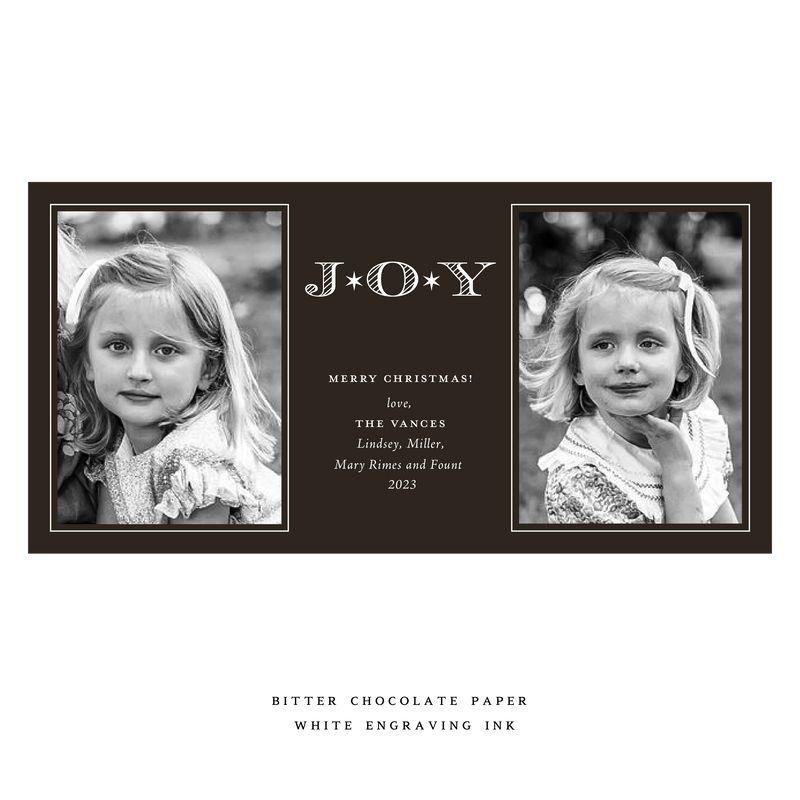 Celeste Medium Luxe Holiday Card