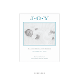 Celeste Small Letterpress Birth Announcement