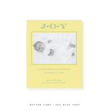 Celeste Classic Printed Small Holiday Card