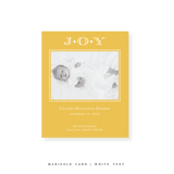 Celeste Classic Printed Small Holiday Card