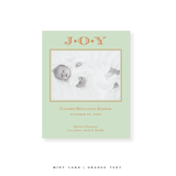 Celeste Classic Printed Small Holiday Card