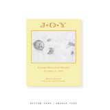 Celeste Classic Printed Small Holiday Card