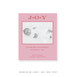 Celeste Classic Printed Small Holiday Card