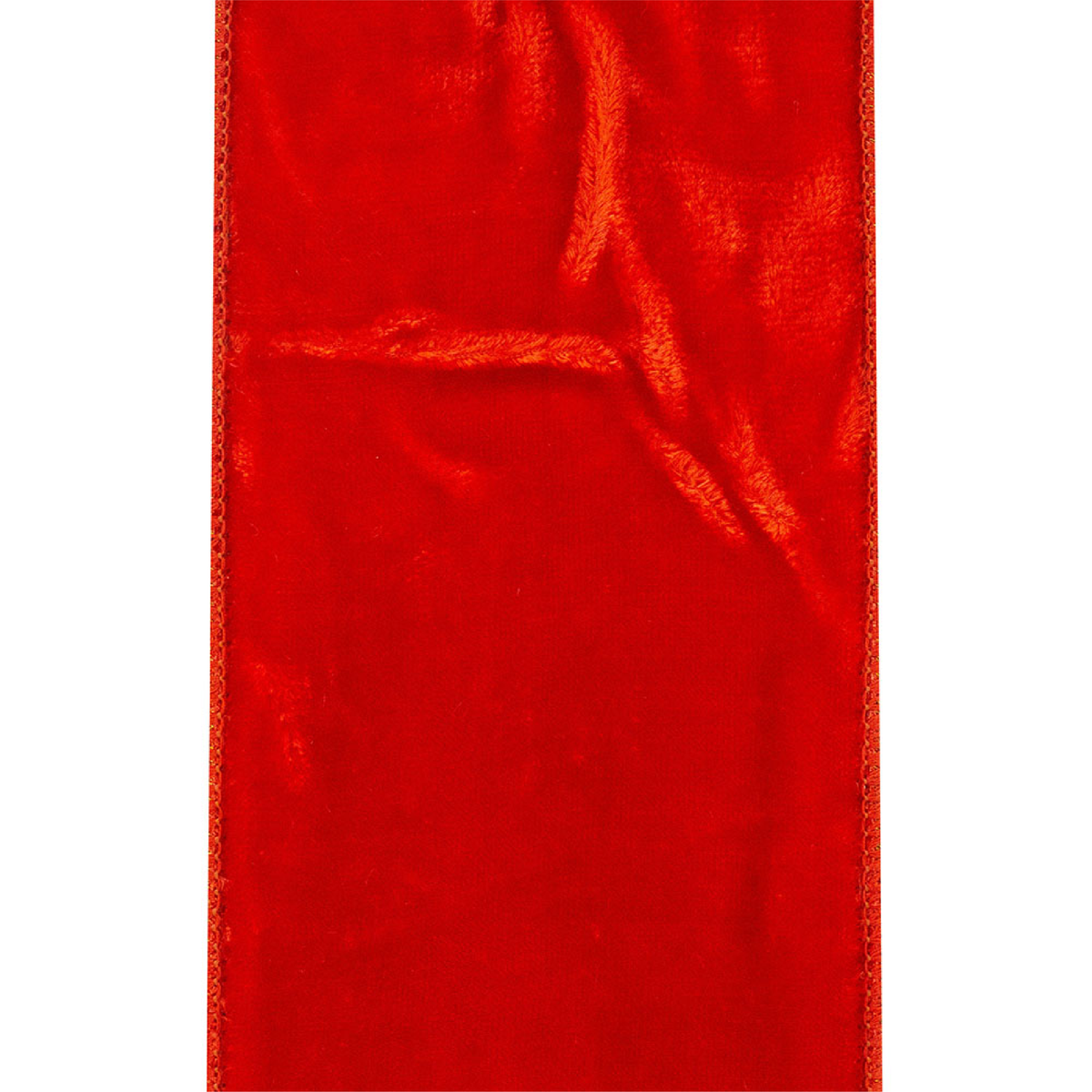 Coral Luxe Plush Velvet Ribbon, 4"