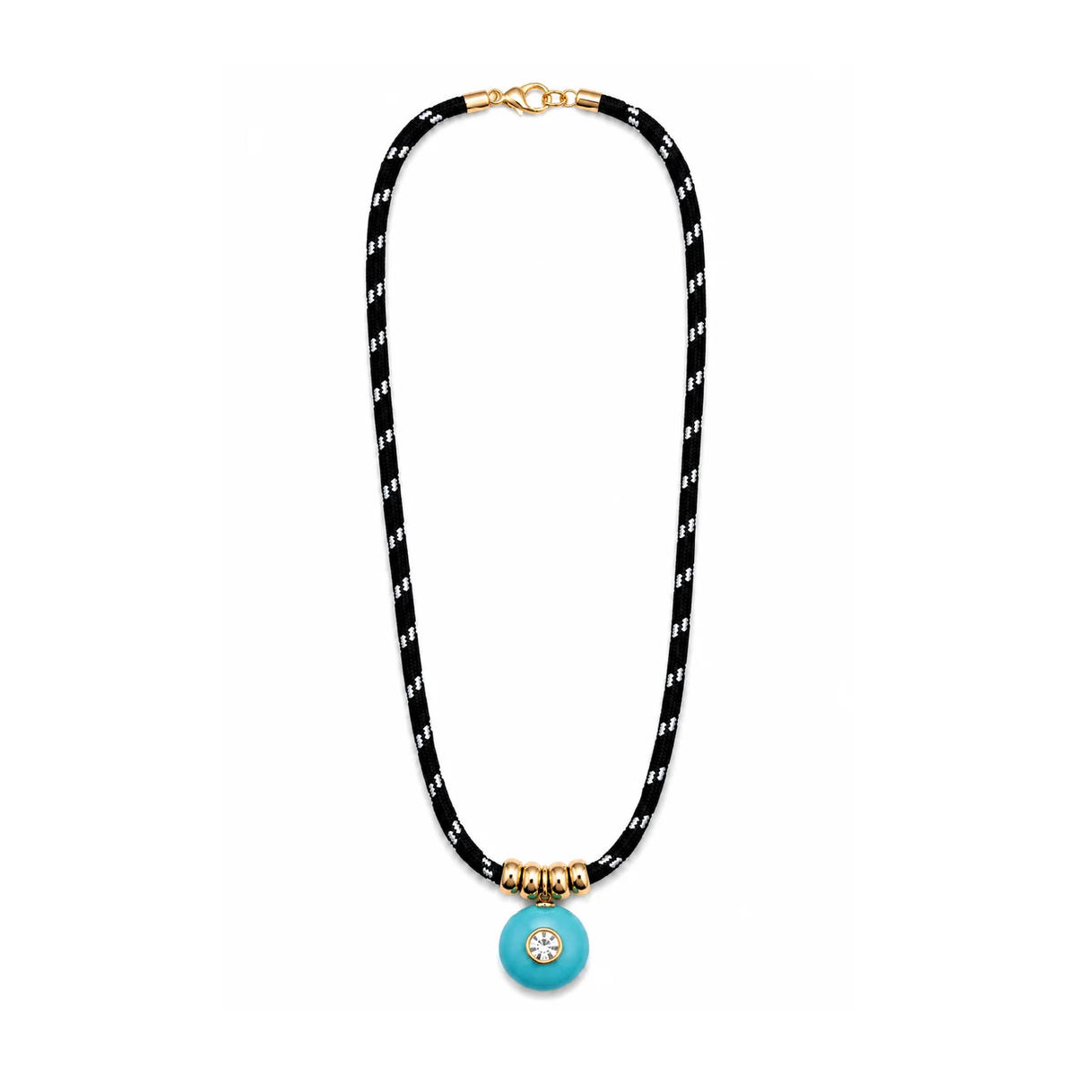 Turquoise Tide Cord Necklace