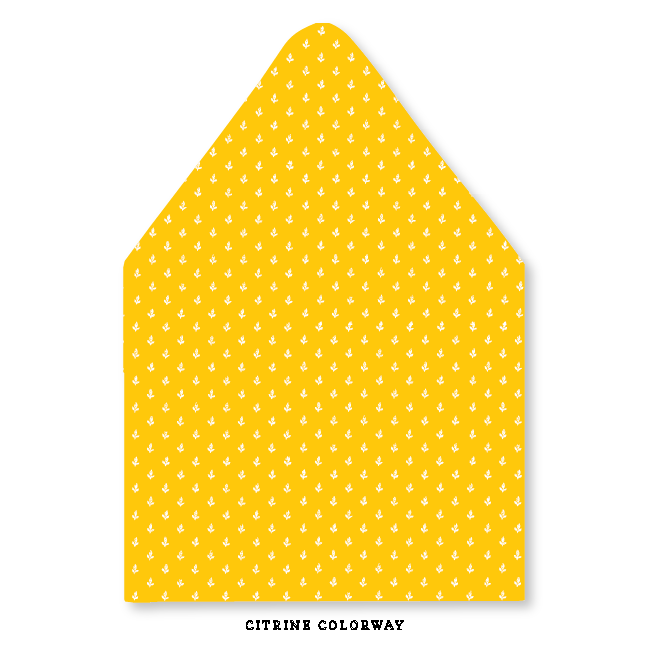 Country Tulip Envelope Liner