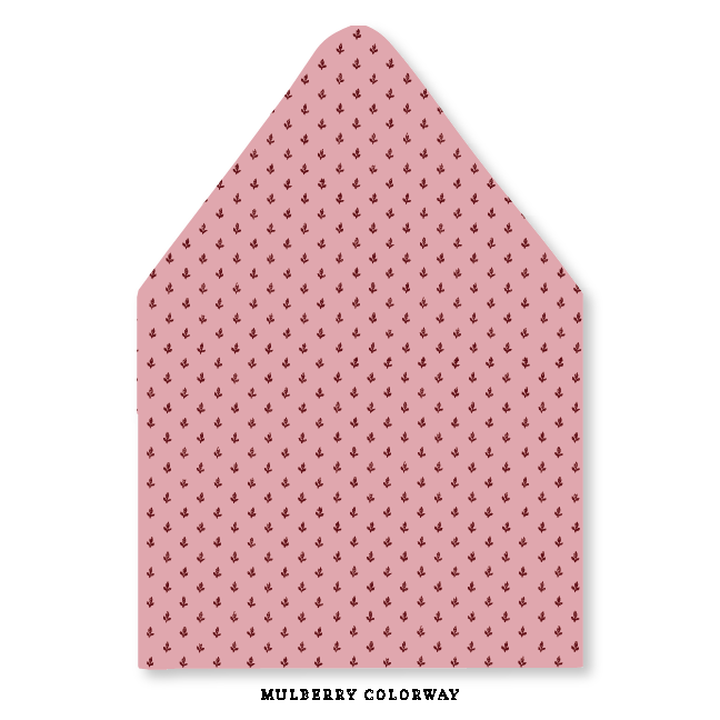 Country Tulip Envelope Liner