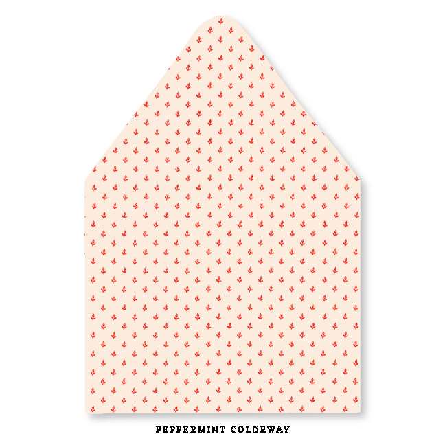 Country Tulip Envelope Liner