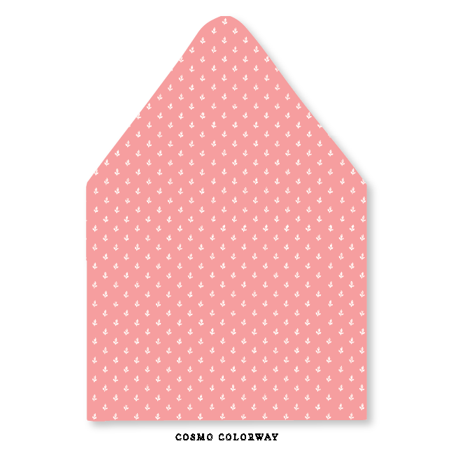 Country Tulip Envelope Liner