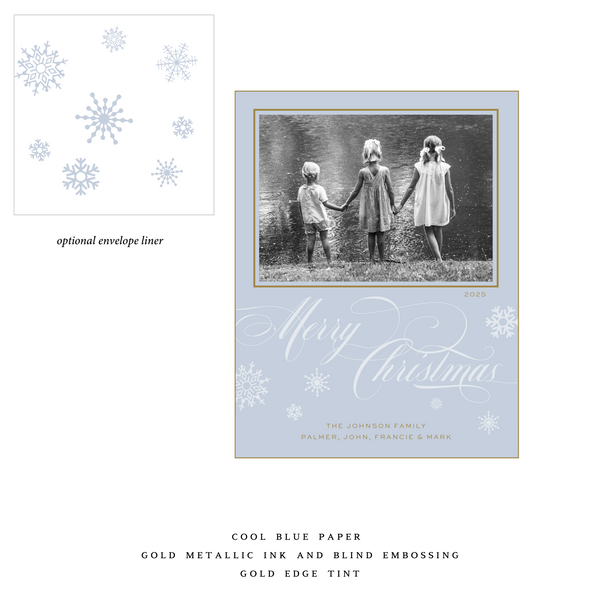 Halley Small Luxe Holiday Card
