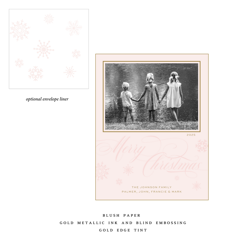 Halley Small Luxe Holiday Card