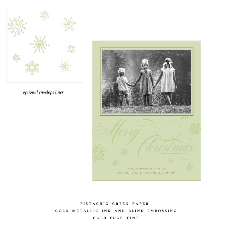 Halley Small Luxe Holiday Card