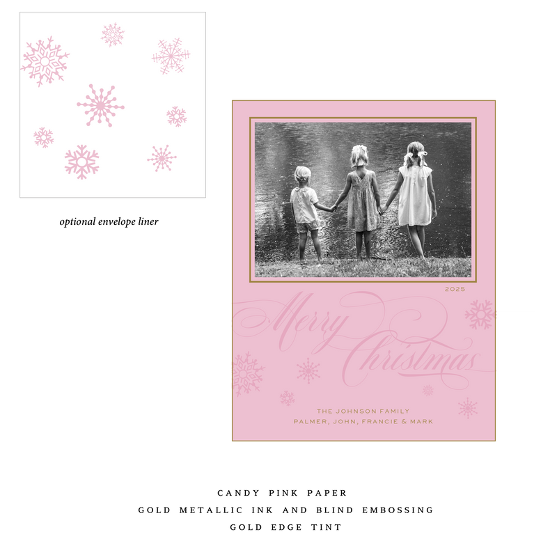 Halley Small Luxe Holiday Card