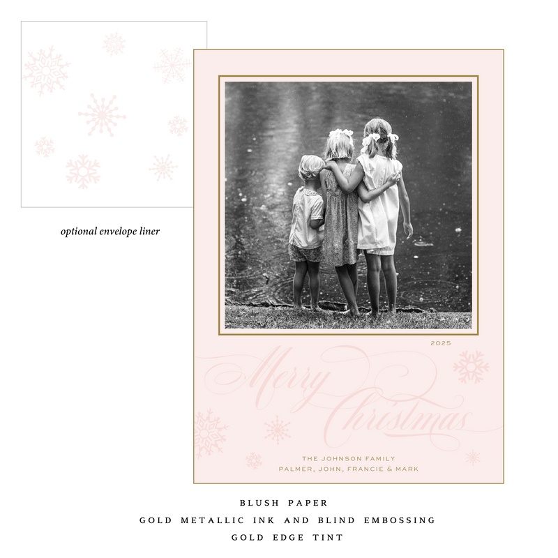Halley Medium Luxe Holiday Card