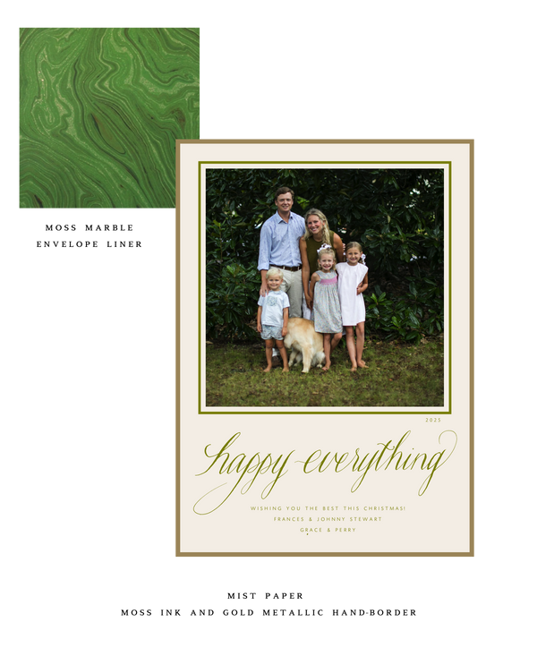 Cressida Medium Luxe Holiday Card