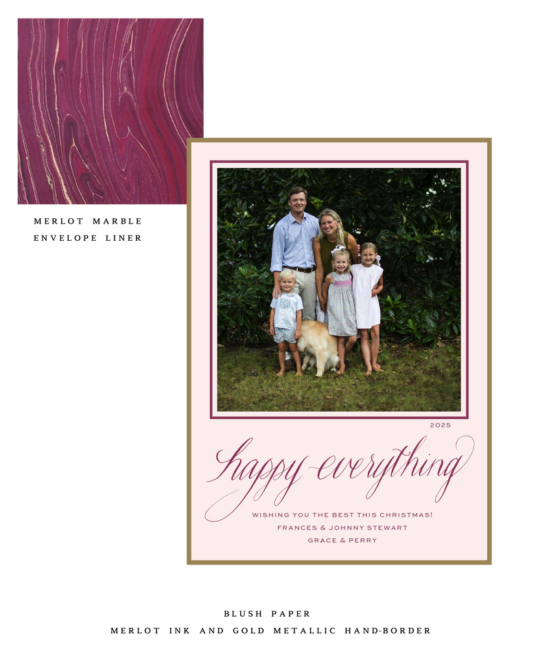 Cressida Medium Luxe Holiday Card