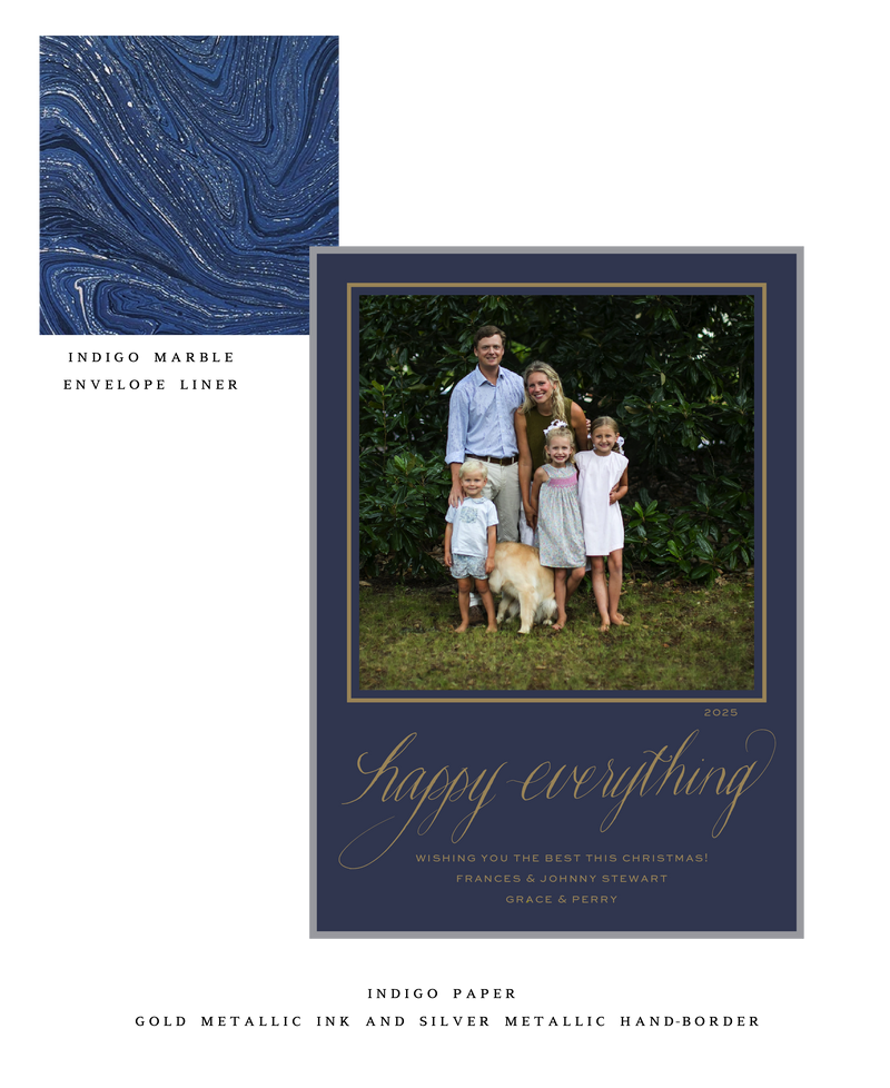 Cressida Medium Luxe Holiday Card