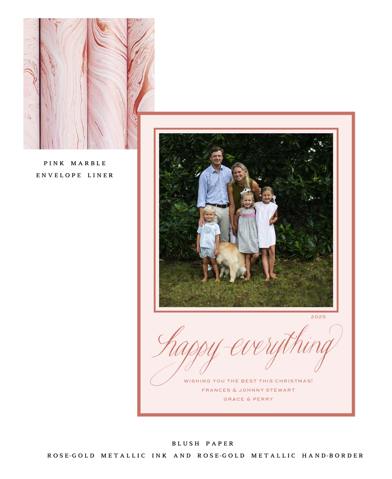 Cressida Medium Luxe Holiday Card