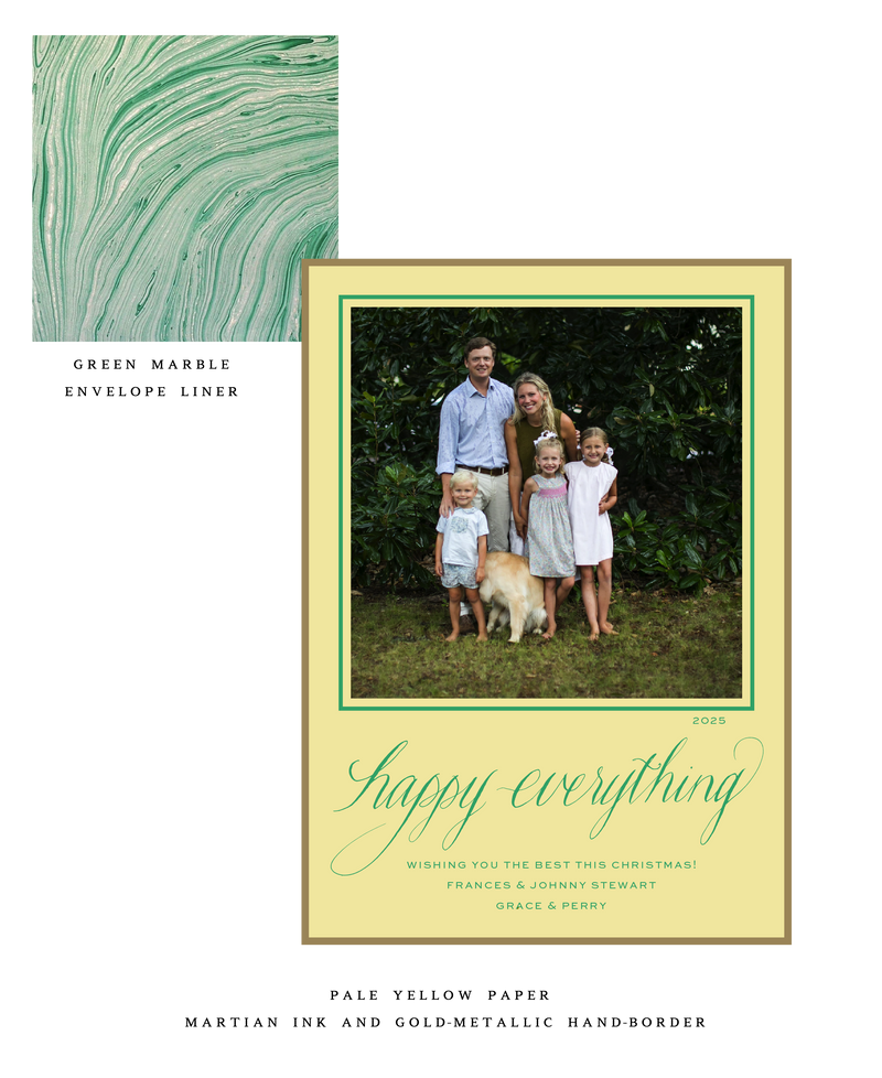 Cressida Medium Luxe Holiday Card