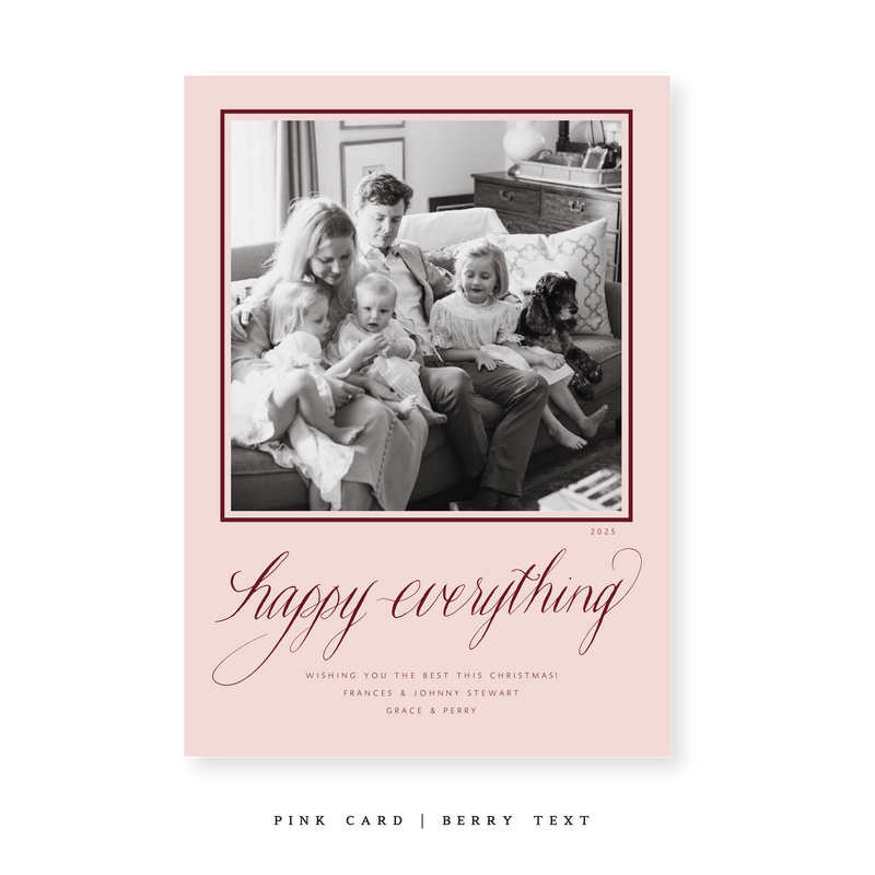 Cressida Classic Printed Medium Holiday Card