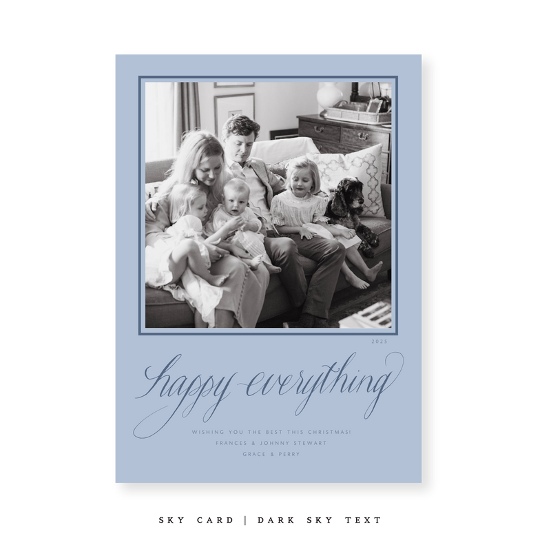 Cressida Classic Printed Medium Holiday Card